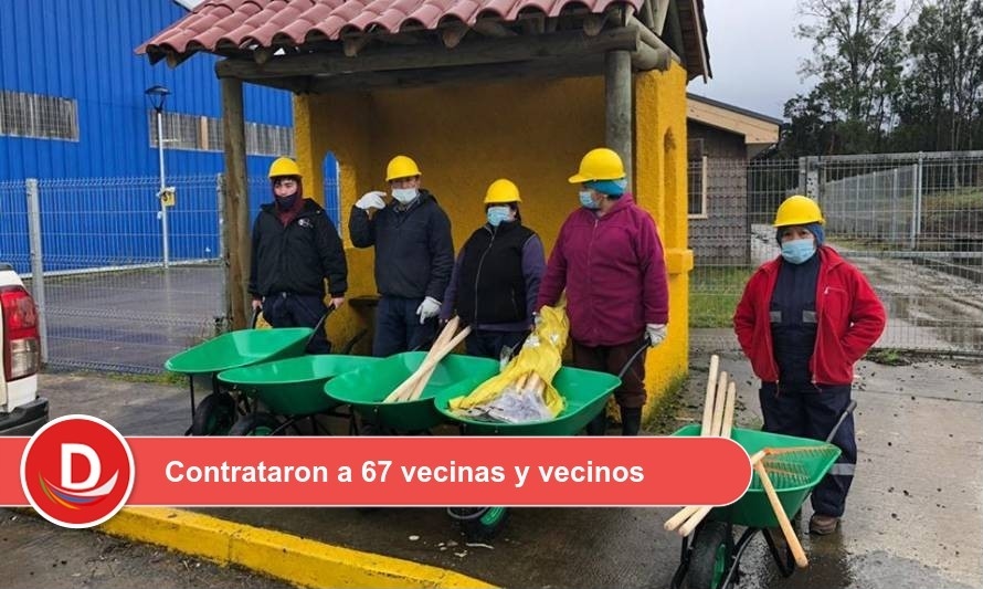 Curaco de Vélez: Partieron trabajos del primer programa de empleo en pandemia 