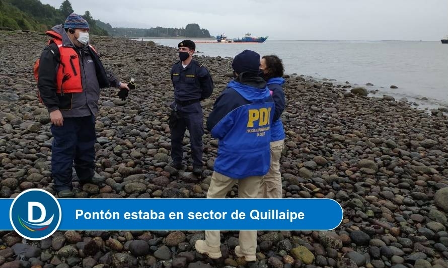 PDI de Valdivia investiga hundimiento de instalación salmonera en Puerto Montt