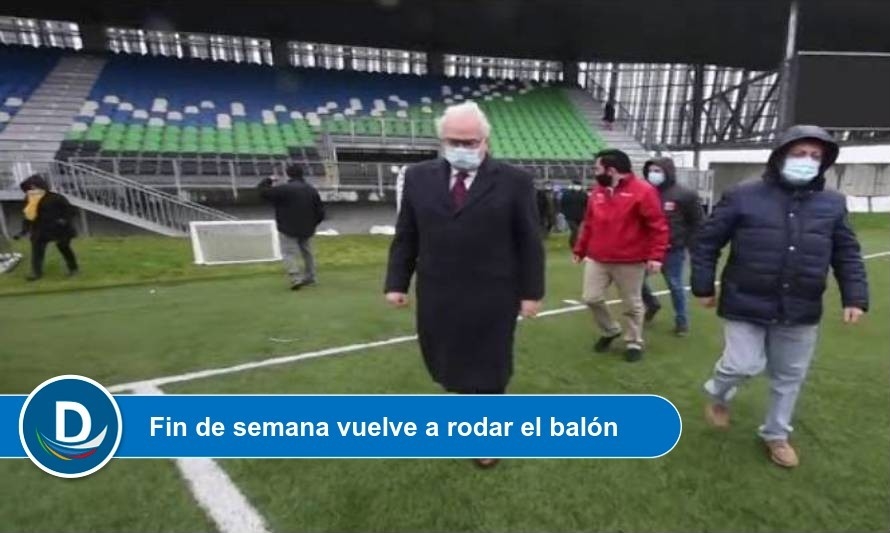 Estadio Chinquihue listo para el reinicio del fútbol profesional