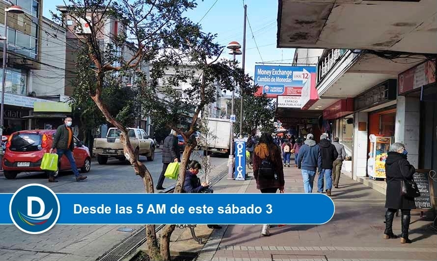 Estas son las restricciones y lo  permitido en comunas en cuarentena