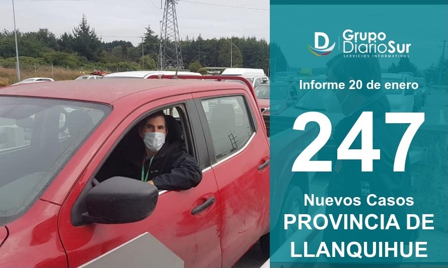 Todas las comunas de la Provincia de Llanquihue suman contagios este miércoles 