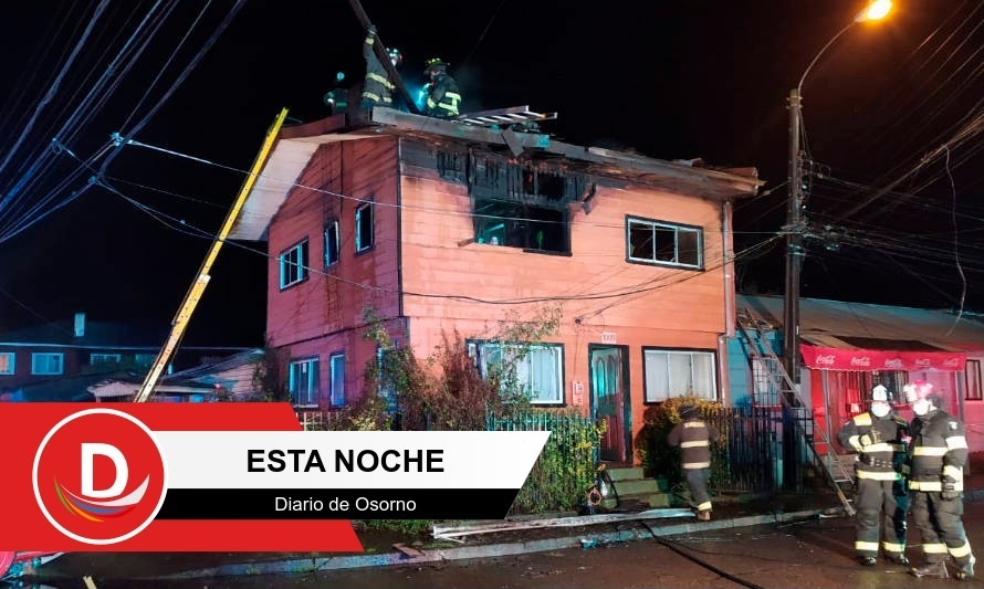 Nueva tragedia en Osorno: matrimonio falleció en incendio en Rahue Bajo