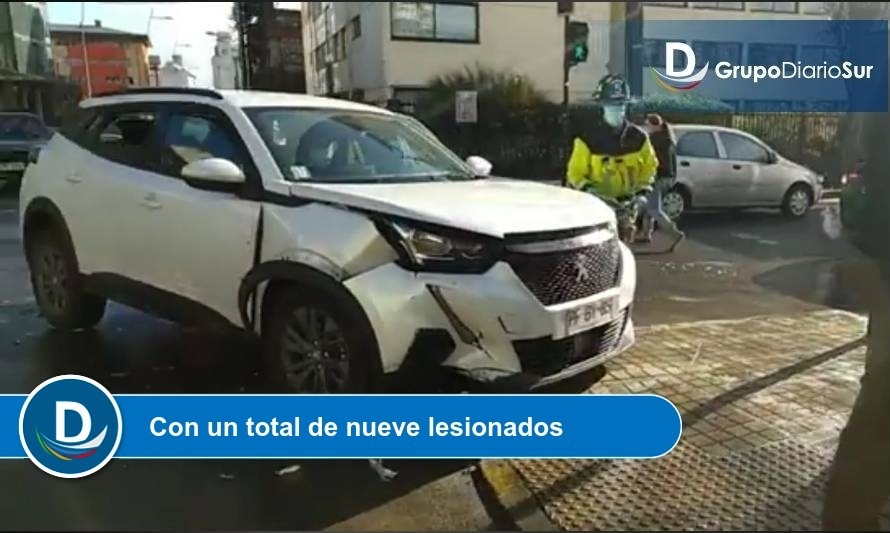 Triste récord en Osorno: cinco colisiones en menos de 24 horas 