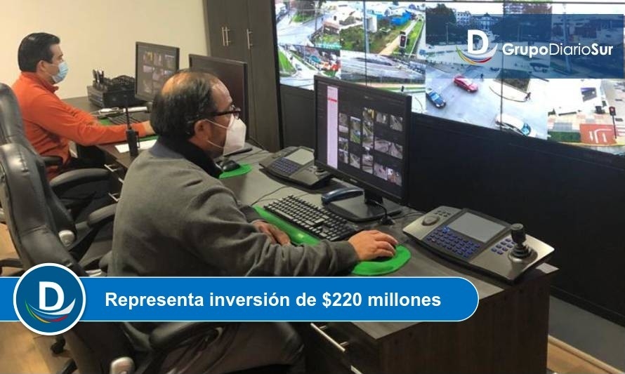 Más de 57% crecerá la cifra de cámaras de televigilancia en Osorno