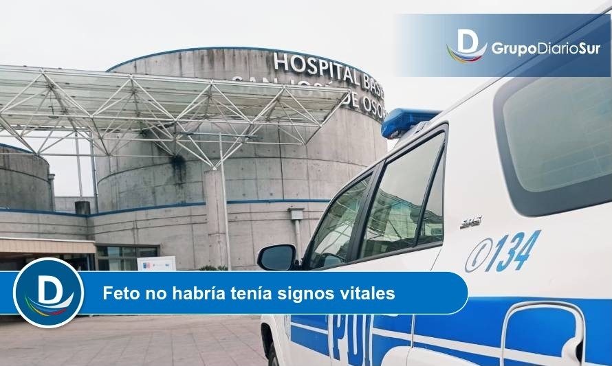 Joven llegó por dolor abdominal y sufrió aborto en baño del hospital de Osorno 