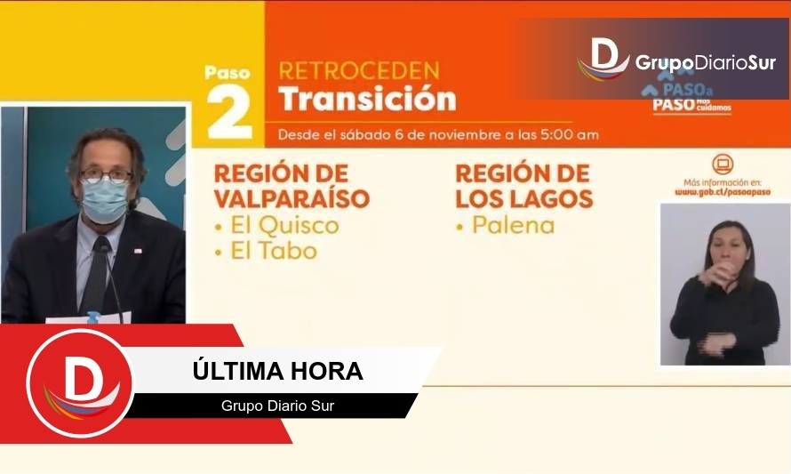 Comuna de Palena sigue retrocediendo y volverá a la fase 2