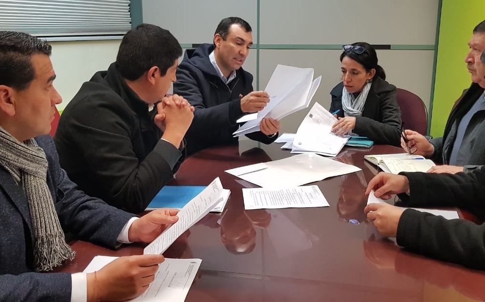 Alclade Vera en reunión con MOP